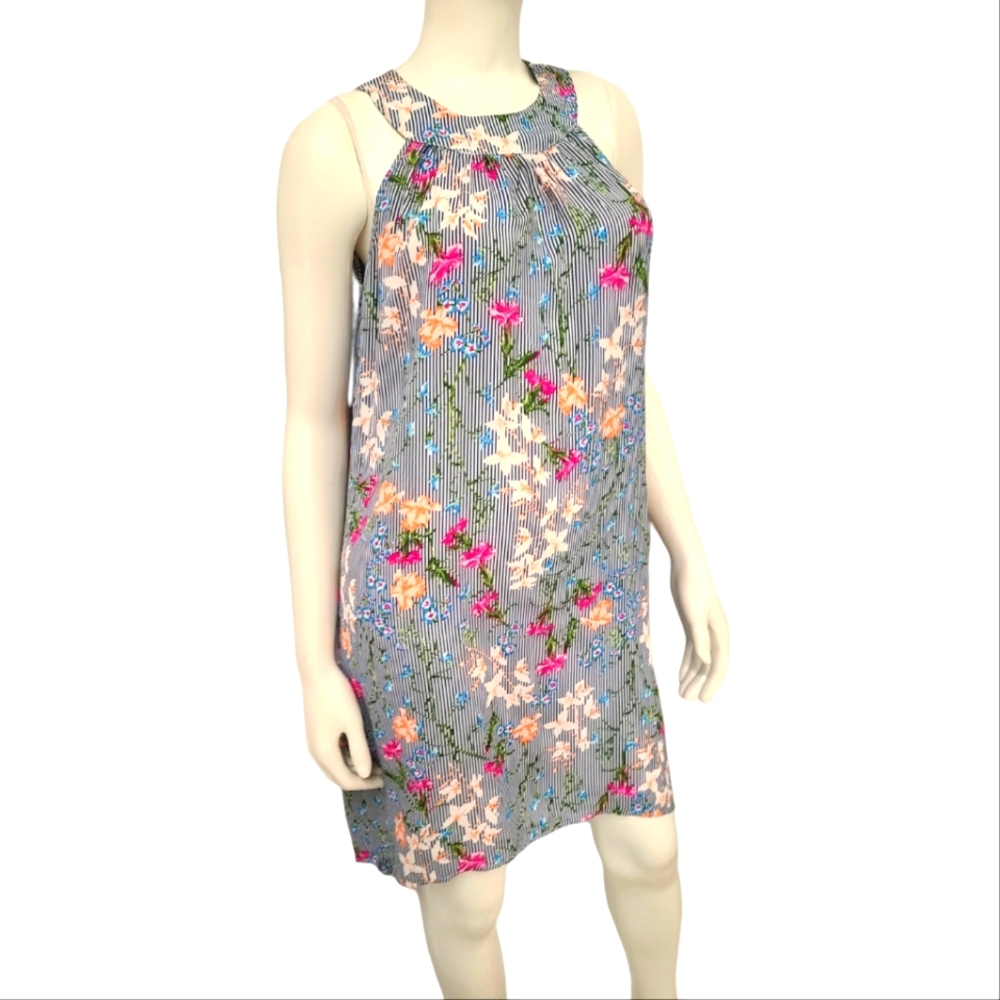 Maurice's Striped Floral Dress size Medium - Picture 4 of 7